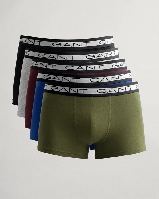 Gant 5Pack Basic Shorts Ondermode Olive Branch Green