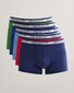 Gant 5Pack Basic Shorts Ondermode Zomer Groen