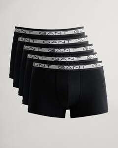 Gant 5Pack Basic Shorts Ondermode Zwart