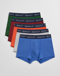 Gant 5Pack Solid Color Trunk Ondermode Rich Blue
