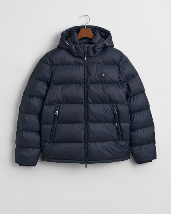 Gant Active Cloud Jacket Detachable Hood Avond Blauw