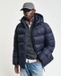 Gant Active Cloud Jacket Detachable Hood Avond Blauw