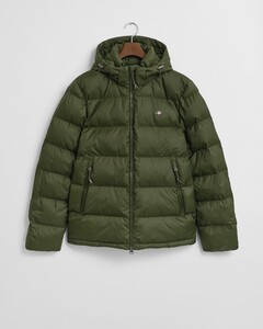 Gant Active Cloud Jacket Detachable Hood Country Green