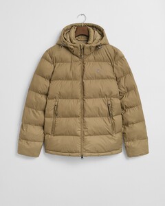 Gant Active Cloud Jacket Detachable Hood Light Taupe