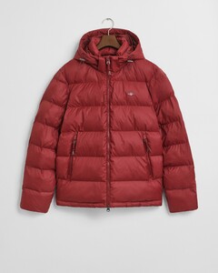 Gant Active Cloud Jacket Detachable Hood Plumped Red
