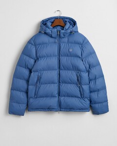 Gant Active Cloud Jacket Detachable Hood Vintage Blue