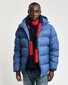 Gant Active Cloud Jacket Detachable Hood Vintage Blue