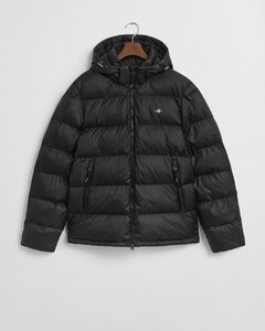 Gant Active Cloud Jacket Detachable Hood Zwart