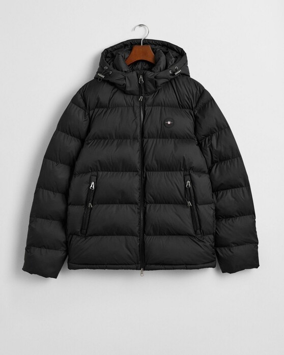 Gant Active Cloud Jacket Detachable Hood Zwart