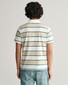 Gant Allover Multi Stripe Piqué Poloshirt Silky Beige