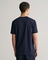 Gant Arch Script Graphic Short Sleeve Crew Neck T-Shirt Avond Blauw