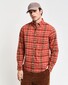 Gant Archive Checked Poplin Overhemd Iron Red