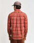 Gant Archive Checked Poplin Overhemd Iron Red