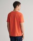 Gant Archive Graphic Chest Shield Print Crew Neck T-Shirt Burnt Orange