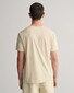 Gant Archive Graphic Chest Shield Print Crew Neck T-Shirt Silky Beige