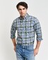 Gant Archive Oxford Check Organic Cotton Overhemd Clear Sky