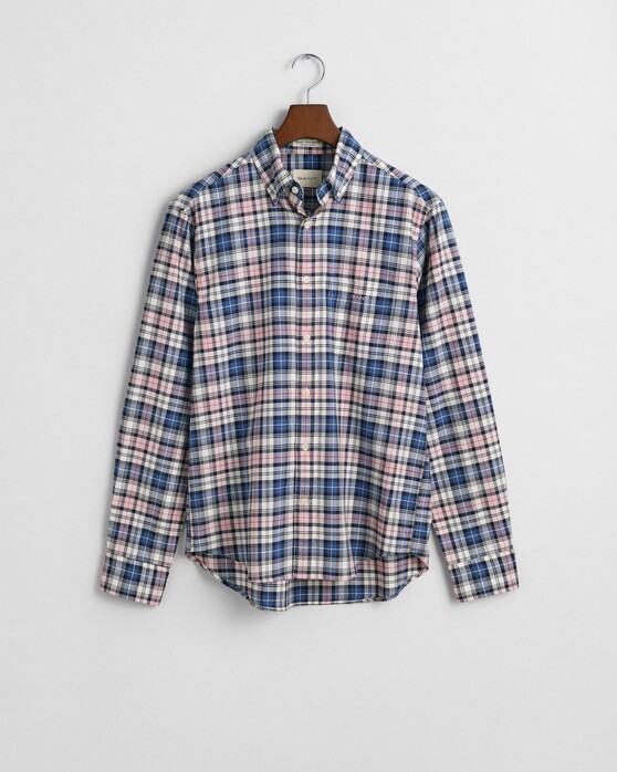 Gant Archive Oxford Check Organic Cotton Overhemd Dusty Pink