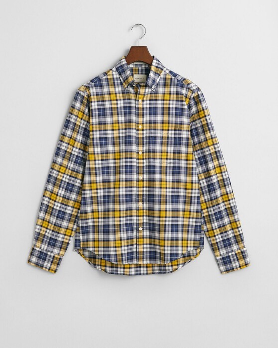 Gant Archive Oxford Check Organic Cotton Overhemd Faded Sunset