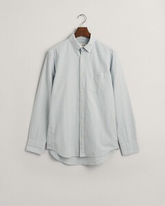 Gant Archive Oxford Stripe Organic Cotton Shirt Stormy Sea
