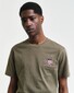 Gant Archive Shield Embroidery T-Shirt Juniper Green