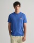 Gant Archive Shield Embroidery T-Shirt Rich Blue