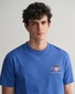 Gant Archive Shield Embroidery T-Shirt Rich Blue