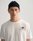 Gant Archive Shield Embroidery T-Shirt White
