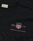 Gant Archive Shield Embroidery T-Shirt Zwart