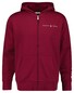 Gant Archive Shield Graphic Cardigan Full Zip Sweat Hoodie Vest Rich Wine