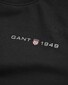 Gant Archive Shield Graphic Crew Neck Sweatshirt Pullover Black