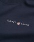 Gant Archive Shield Graphic Crew Neck Sweatshirt Pullover Evening Blue