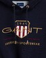 Gant Archive Shield Hoodie Pullover Evening Blue