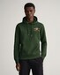 Gant Archive Shield Hoodie Pullover Storm Green