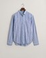 Gant Archive Striped Oxford Organic Cotton Overhemd Rich Blue