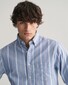 Gant Archive Striped Oxford Organic Cotton Overhemd Rich Blue