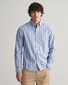 Gant Archive Striped Oxford Organic Cotton Overhemd Rich Blue