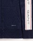 Gant Archive Zip Hoodie Vest Avond Blauw
