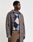 Gant Argyle Pattern Crew Neck Pullover Evening Blue