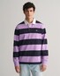 Gant Barstripe Heavy Rugger Pullover Orchid Lilac