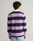 Gant Barstripe Heavy Rugger Pullover Orchid Lilac