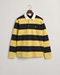 Gant Barstripe Heavy Rugger Pullover Parchment Yellow