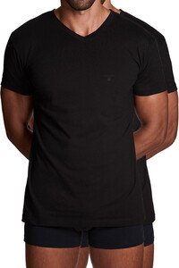 Gant Basic 2Pack V-Neck T-Shirt Zwart