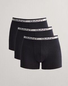 Gant Basic Trunk 3Pack Underwear Black