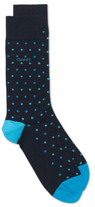 Gant Bi Color Dot Socks Sokken Turquoise