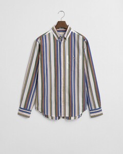 Gant Bold Multi Stripe Poplin Button-Down Overhemd Multicolor