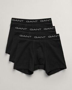 Gant Boxer Brief 3Pack Long Leg Length Underwear Black