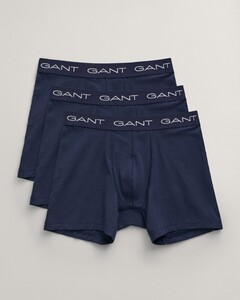 Gant Boxer Brief 3Pack Long Leg Length Underwear Marine