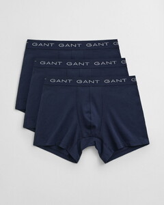Gant Boxer Briefs 3Pack Uni Color Ondermode Marine