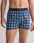 Gant Boxershorts Check Pattern 2Pack Underwear College Blue