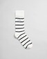 Gant Breton Stripe Rib Socks Eggshell